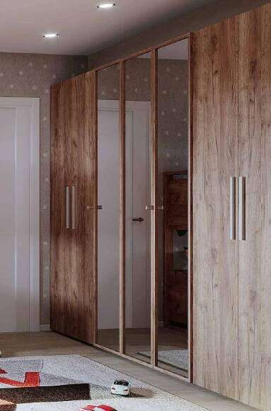 Шкаф для одежды с зеркалом Nature 92 Глазов-мебель