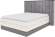 Бастион Кровать с п/м 1600 Дуб Крафт белый / Серый шифер