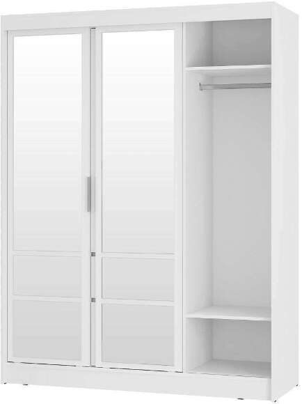 Шкаф-купе Симпл 1600 ШКК-06 (БТС) Белый