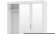 Шкаф-купе Симпл 1600 ШКК-06 (БТС) Белый