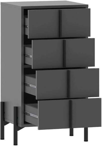 НМ 040.26 комод Тео Антрацит НМ 040.26 комод Тео Антрацит