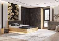 Спальня Марвэл. Комплект 2 (кровать с ортопед. деревом и подсветкой)