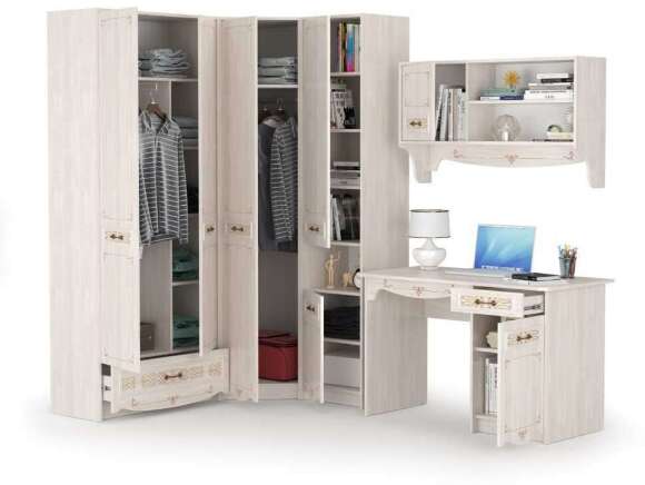 Детская модульная Флоренция 8 Ясень Анкор светлый