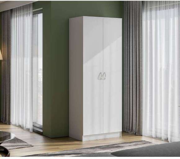 Шкаф для одежды и белья Ронда ШК-20, белый