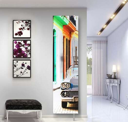 Поворотный шкаф Shelf.On Драйв Шелф Арт с рисунком на зеркале Куба art.5477 Поворотный шкаф Shelf.On Драйв Шелф Арт с рисунком на зеркале Куба art.5477