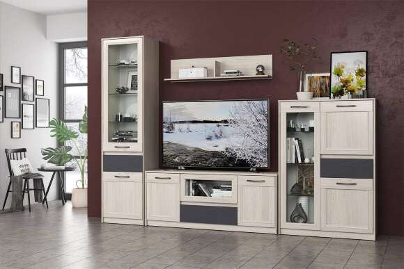 Покла навесная Лиана 45.18, Ясень Анкор светлый