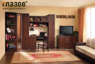 Гостиная Sherlock Глазов-мебель (Орех Шоколадный) Вариант 1 Гостиная Sherlock Глазов-мебель (Орех Шоколадный) Вариант 1