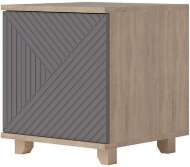 Ньёрд Тумба прикроватная 1ст Дуб Сонома / Черника Ньёрд Тумба прикроватная 1ст Дуб Сонома / Черника