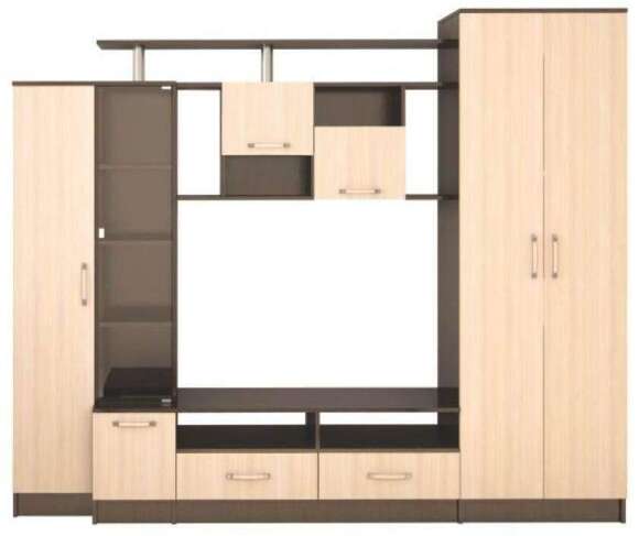 Стенка для гостиной Оскар-5 ТЭКС (Венге)