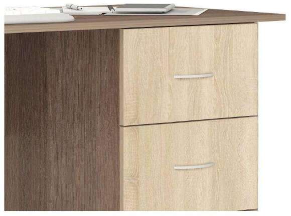 Стол письменный Сити-1 ТЭКС (Ясень шимо)