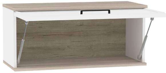 Шкаф навесной Аурелио 4 (Глазов) Белый