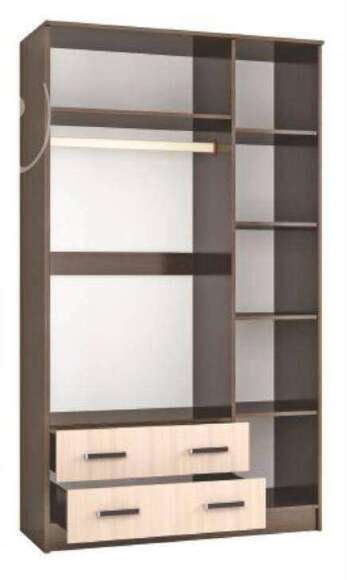 Шкаф трехдверный Лагуна (с зеркалом) 1.2 ТЭКС