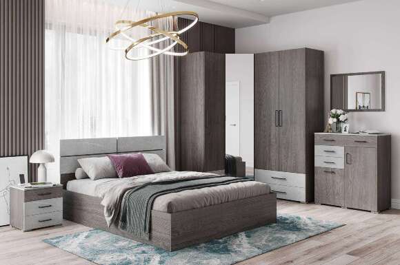 Шкаф угловой Теана (ТЭКС) Ясень анкор темный Шкаф угловой Теана (ТЭКС) Ясень анкор темный