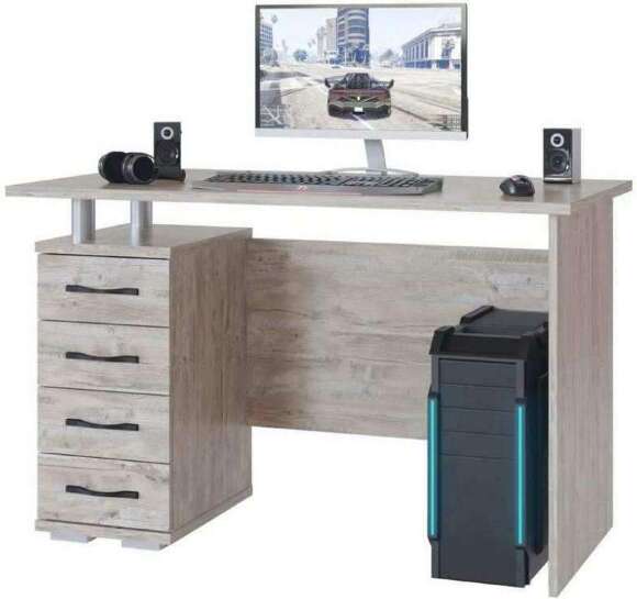 Компьютерный стол КСТ-106.1 Дуб Юкон