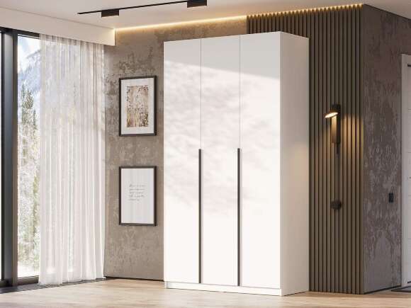 ШК 5 шкаф 1200 + полки 1 комплект + ящики 1 комплект / Белый