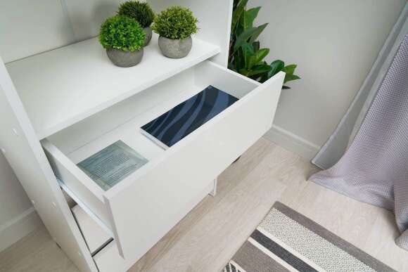 Стеллаж Айден белый