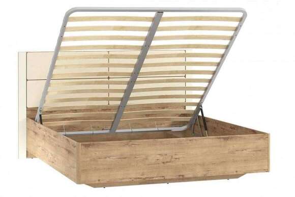 НМ 040.52-01 Кровать Livorno /дуб бунратти / софт панакота НМ 040.52-01 Кровать Livorno /дуб бунратти / софт панакота