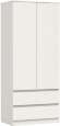 82.03 шкаф для одежды Берген Белый 82.03 шкаф для одежды Берген Белый