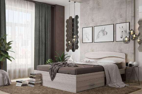 Кровать 90х200 Валенсия (MLK) Кровать 90х200 Валенсия (MLK)