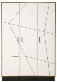 Шкаф для одежды Гамма 54.12 Таксония/Белый