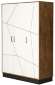 Шкаф для одежды Гамма 54.12 Таксония/Белый