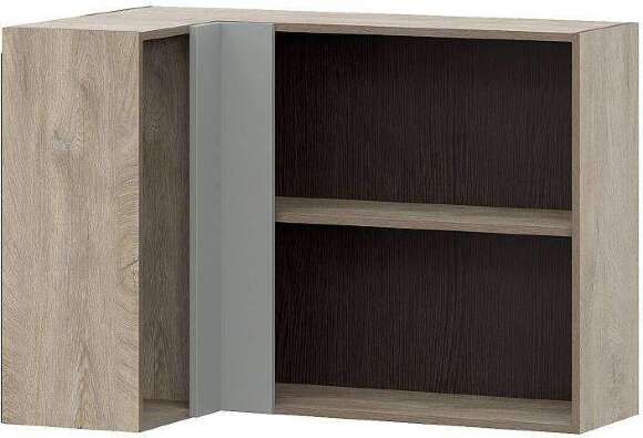 КГ Этна Шкаф навесной угловой 1000 Софт Грей КГ Этна Шкаф навесной угловой 1000 Софт Грей