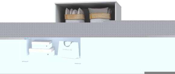 Шкаф двухдверный Шарлиз (MLK) 578