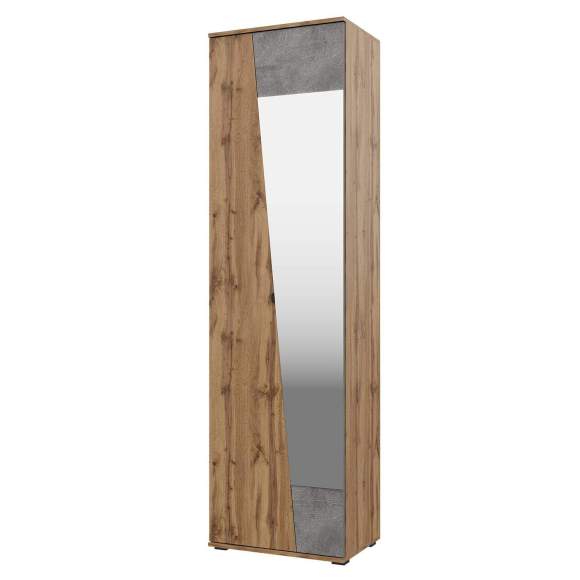 Шкаф для одежды с зеркалом Мари (Ижмебель) 1
