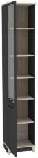 Шкаф-пенал для книг Аурелио 10 (Глазов) Антрацит