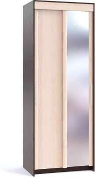 Шкаф-купе Контур ШР-96.2 с зеркалом Венге/ Беленый дуб Шкаф-купе Контур ШР-96.2 с зеркалом Венге/ Беленый дуб
