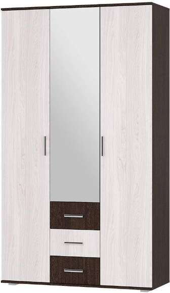 Гостиная Белла, венге/ясень белый. Комплект 2