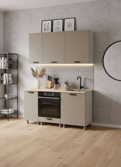 МК Аленушка В 400 Орешник,Матовый Вижен,скоба черный