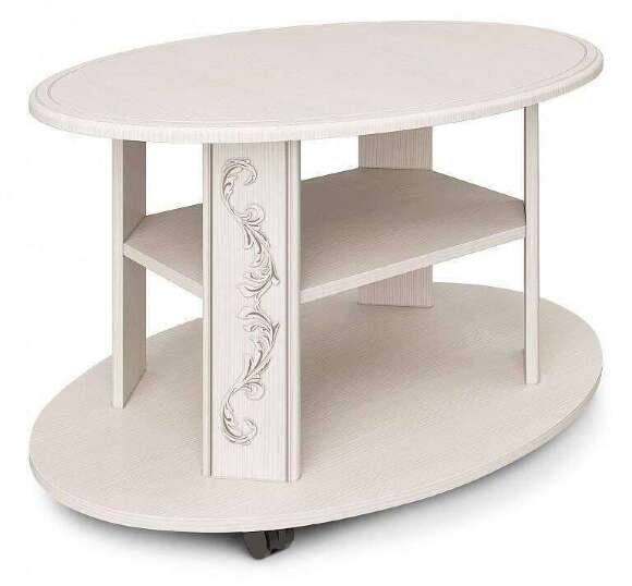 Стол журнальный Каролина вудлайн/сандал Стол журнальный Каролина вудлайн/сандал