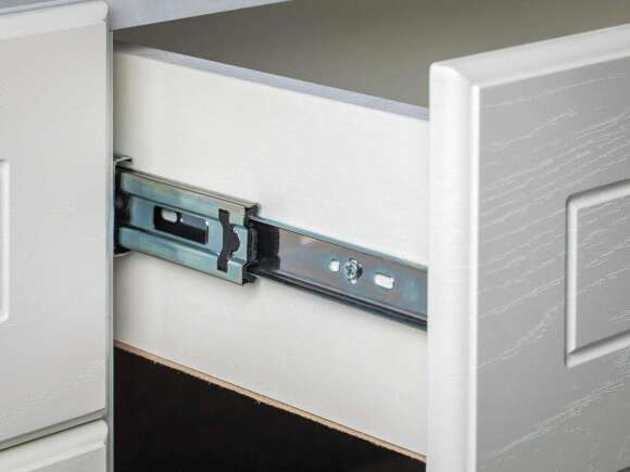 Гостиная Ливерпуль 1 Белый/Ясень ваниль