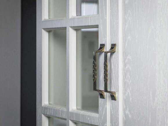 Гостиная Ливерпуль 1 Белый/Ясень ваниль