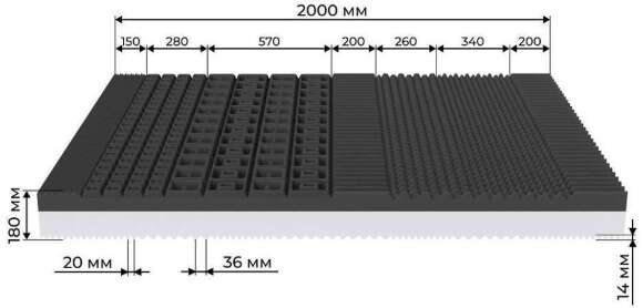 Матрас Fi FLEX 80х200