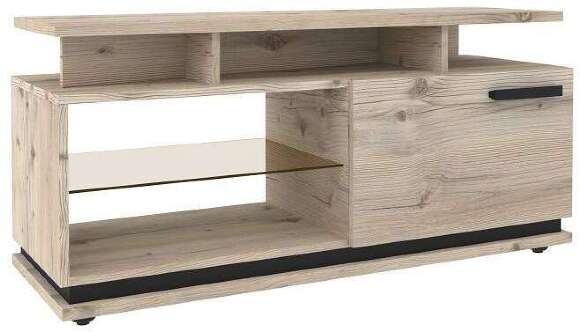 Тумба ТВ малая Nature 333 (Глазов) Гаскон пайн/Черный