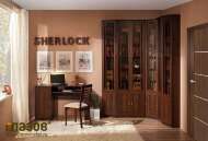 Библиотека Sherlock Глазов-мебель (Орех Шоколадный) Вариант 1 Библиотека Sherlock Глазов-мебель (Орех Шоколадный) Вариант 1