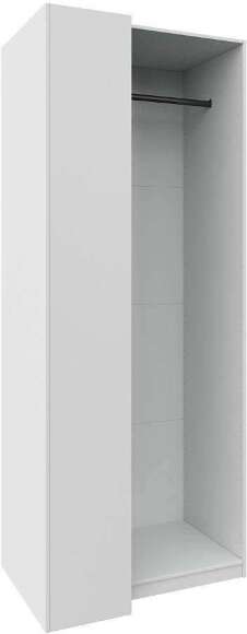 Корпус шкафа угловой (04) 930 Квадро, Белый
