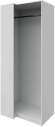 Корпус шкафа угловой (04) 930 Квадро, Белый