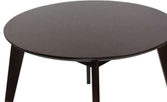 Стол обеденный круглый Олсон Мини 90 (Грецкий орех) Стол обеденный круглый Олсон Мини 90 (Грецкий орех)