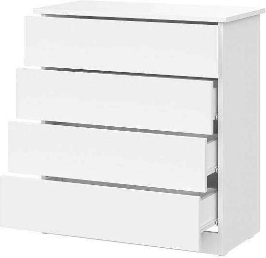 Комод КМ 4, Белый текстурный Комод КМ 4, Белый текстурный