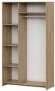 Шкаф трехдверный Лофт