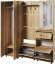 Прихожая ВШ-5+ТП-1+ПЗ-3+ТП-2+ШО-1 Дуб Делано
