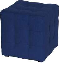 Пуф Лотос Синий велюр