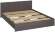 Кровать 160х200 Ронда КР-160 с основанием ДСП Венге Кровать 160х200 Ронда КР-160 с основанием ДСП Венге