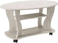 Стол журнальный Сатурн-М05, Бетон пайн белый