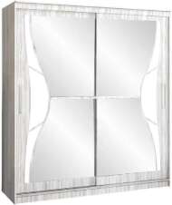 Шкаф-купе Элегант №1 2,0 м, Сандал светлый