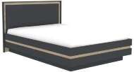 Кровать с основанием 1400 Анона, антрацит