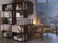 Стеллаж BTS Венге Стеллаж BTS Венге